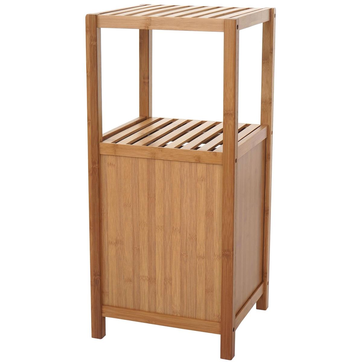 BADEZIMMERSET Braun 5er-Set - Braun, Holz (36/140/34cm) - MCW