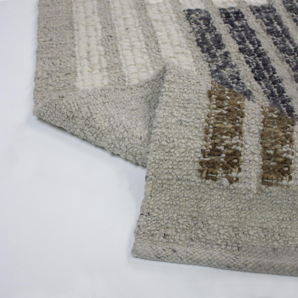 WOLLTEPPICH ALDER, geometrisch, Bunt, 140 x 200 cm - Multicolor, Textil (200/140cm) - KADIMA DESIGN