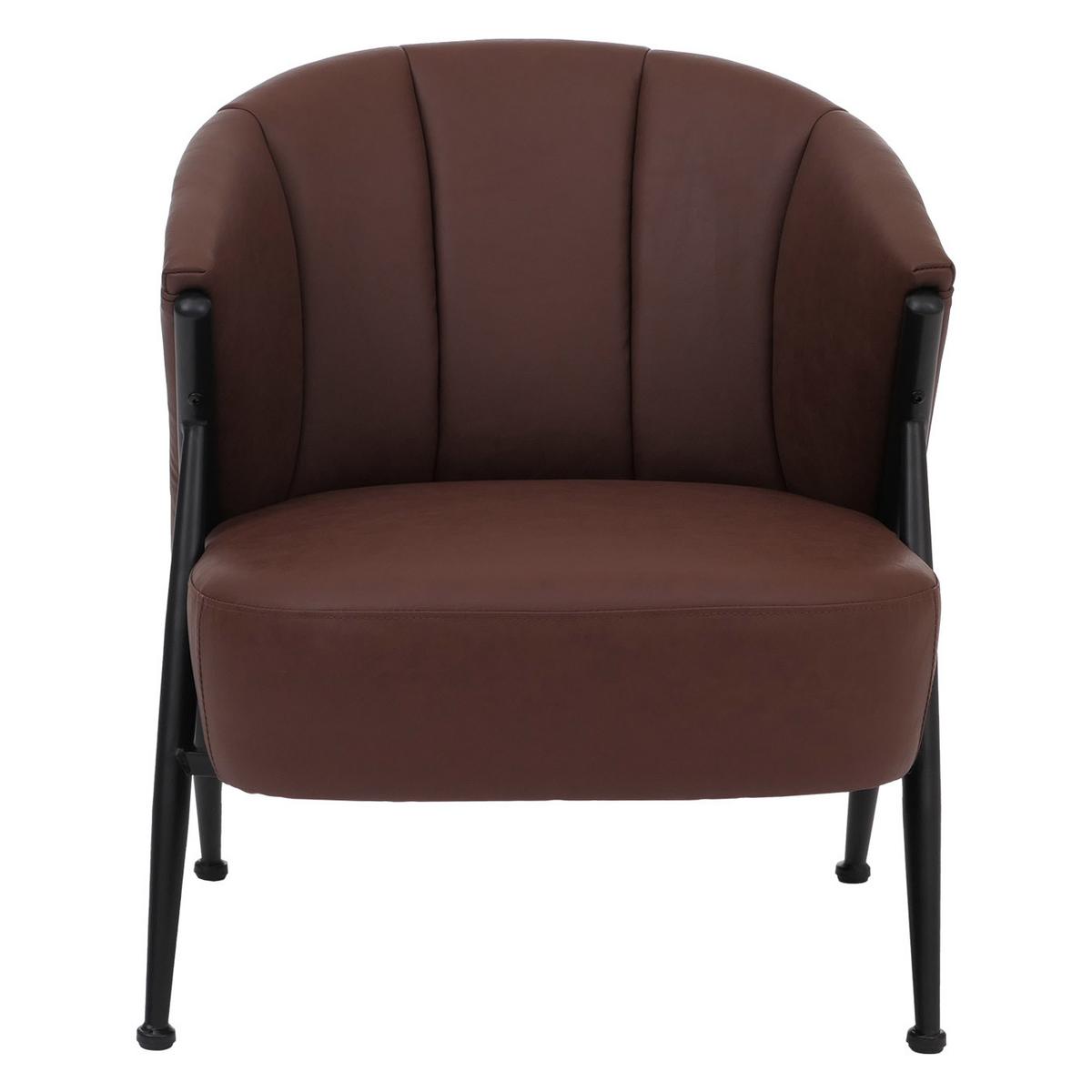 SESSEL Rotbraun - Rotbraun, Kunststoff (65/74/72cm) - MCW