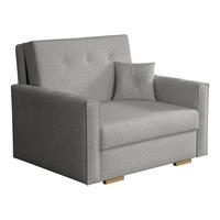 SCHLAFSOFA Viva Sonic I - Schwarz/Grau, Holz/Textil (103/85/100cm) - MIRJAN24