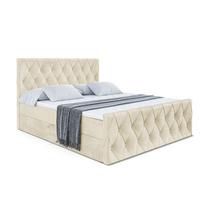 BOXBETT AMAY-Z - 180x200 cm - H3 - Beige - Beige, Holzwerkstoff (180/200cm) - ALTDECOR