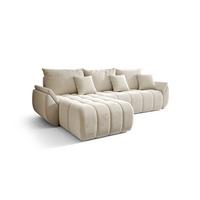 ECKSOFA Louise - Creme, Holzwerkstoff/Textil (185/280cm) - Fun Möbel