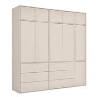 KLEIDERSCHRANK Robe - Beige, Holzwerkstoff (227/234/58cm) - Mokebo