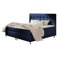 BOXBETT Avanti - H3 - Dunkelblau, Holz/Textil (160/200cm) - MIRJAN24