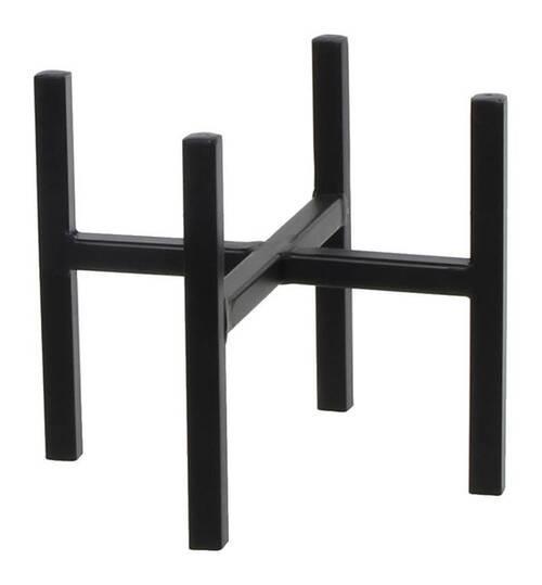 Dekoständer Ascot in Schwarz - Basics, Metall (16,5/16cm) - Modern Living