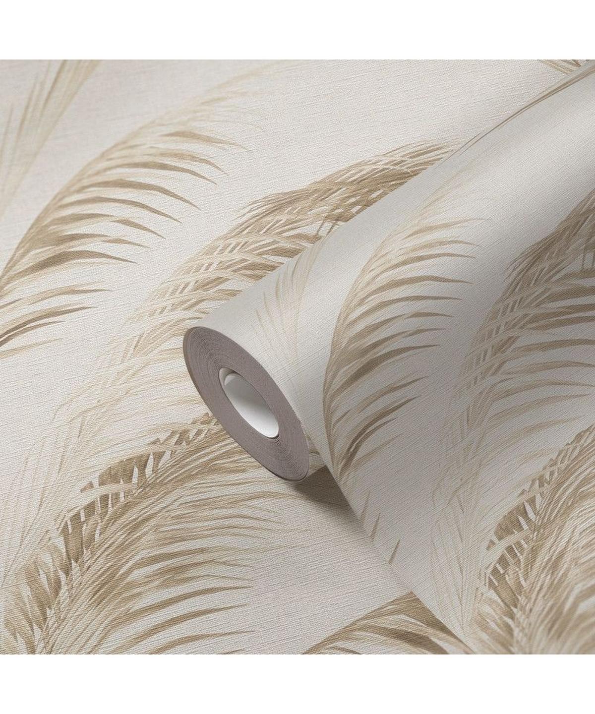 VLIESTAPETE Beige 53/1005 cm - Beige, Textil (53/1cm) - KUNSTLOFT
