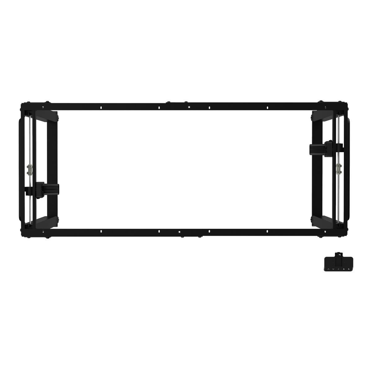 TISCHGESTELL Kirkkonummi - Schwarz, Metall (135/55/70cm) - pro.tec