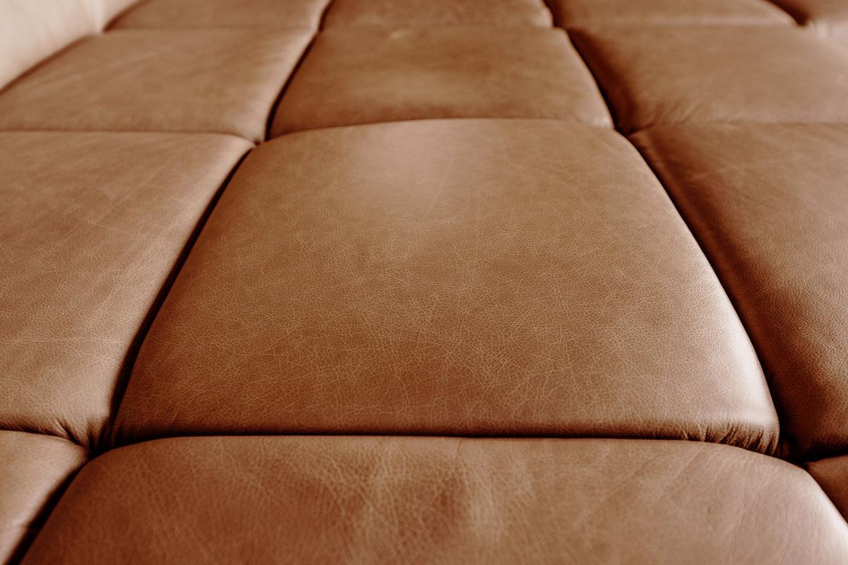ECKSOFA NELSON Braun Leder Relaxfunktion - Schwarz/Braun, Leder/Metall (321/216cm) - KAWOLA