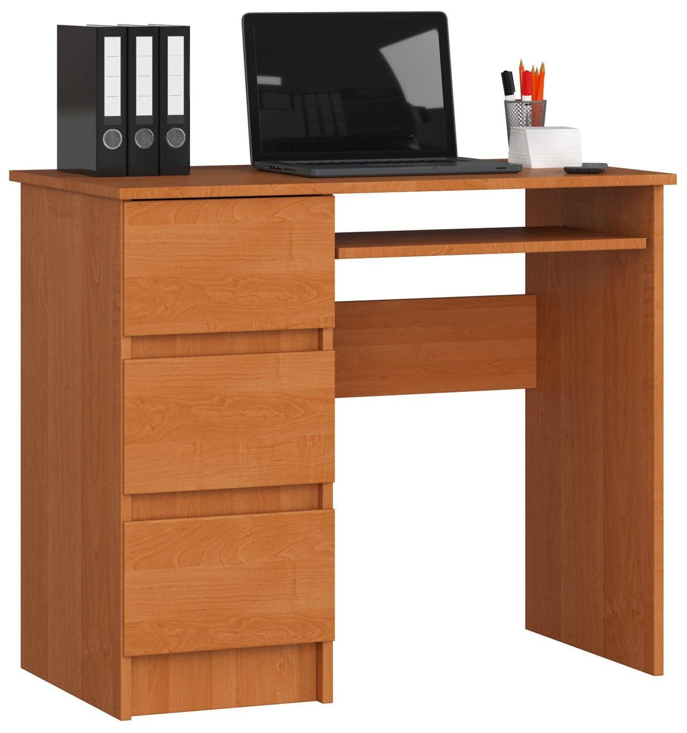 SCHREIBTISCH Erlefarben 77/90/50 - Erlefarben, Holzwerkstoff (155/85/77cm) - RAUMHIRSCH FURNITURE