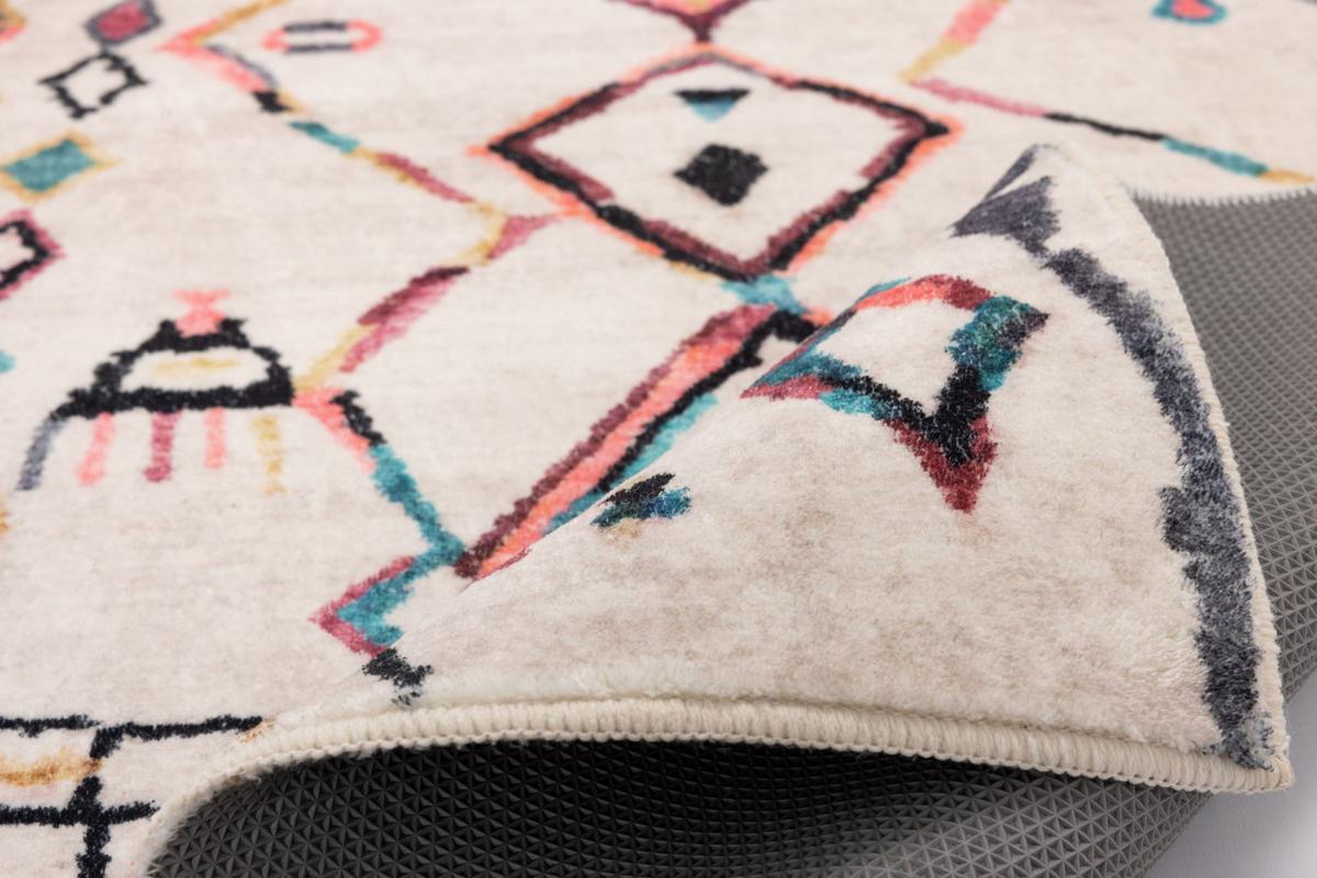 BADTEPPICH Ariella Bunt 60x100 cm - Multicolor, Textil (60/100cm) - Gino Falcone