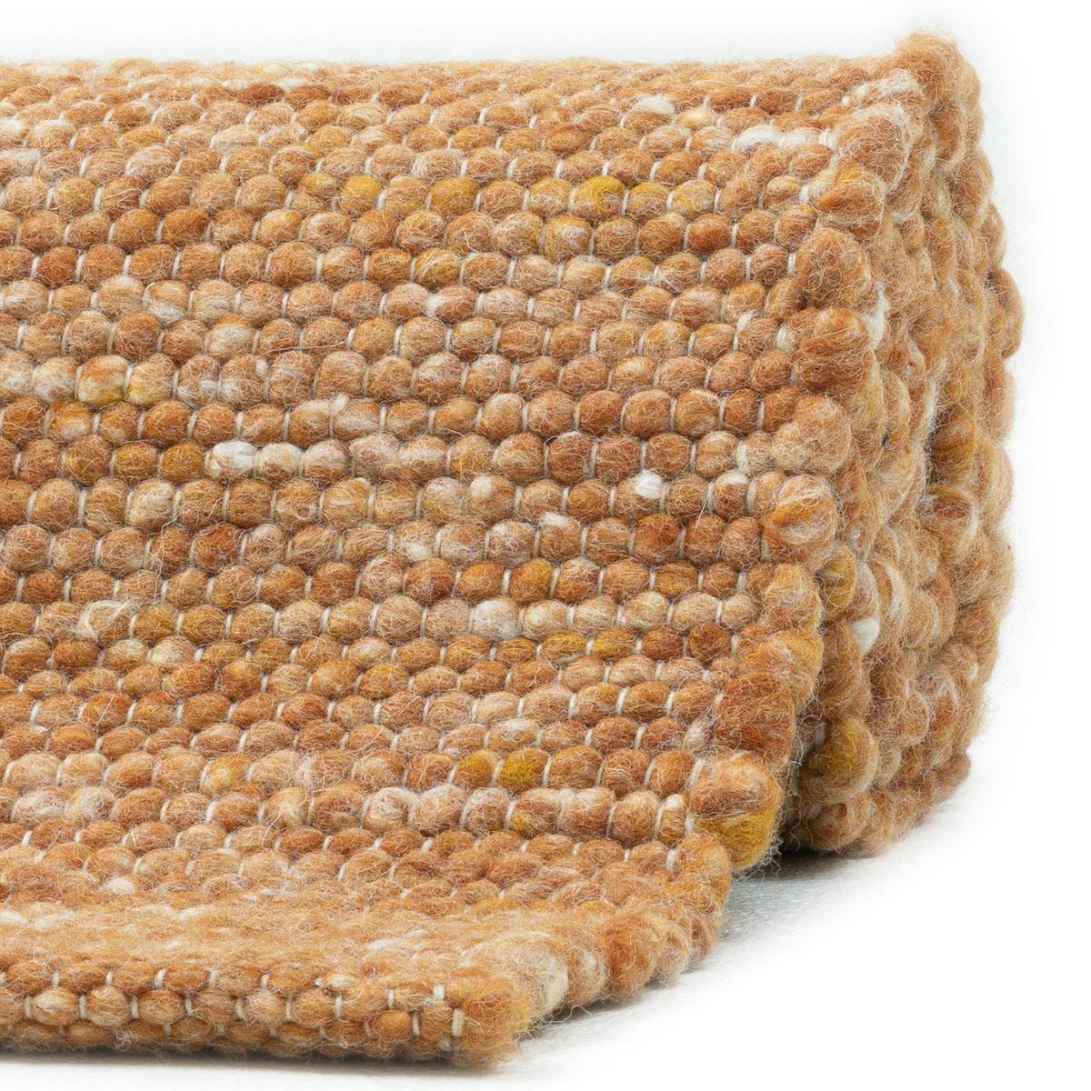 HANDWEBTEPPICH Atlas 190x250 cm - Terracotta, Textil (190/250cm) - Rug and Roll