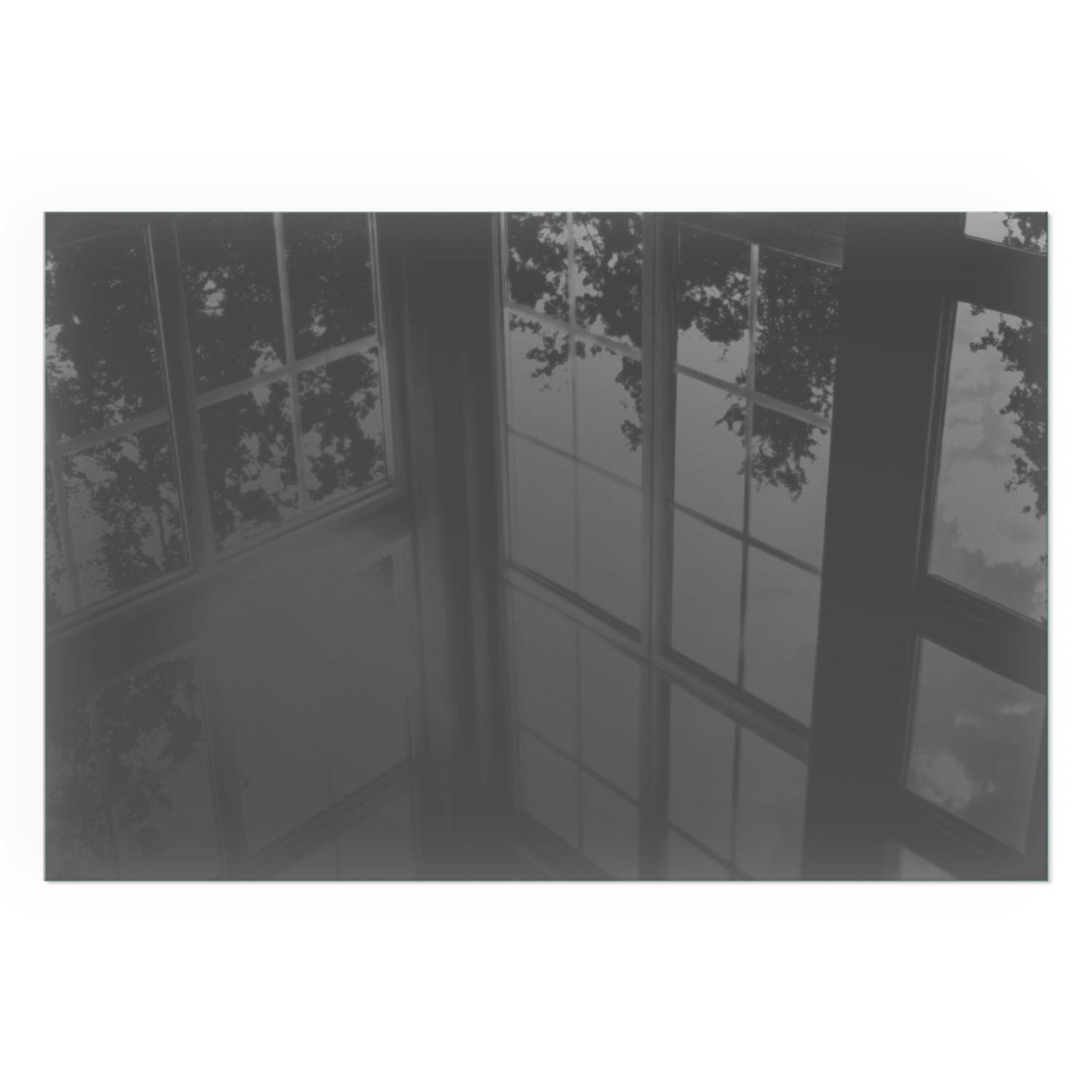 GLASPLATTE für Kamin 60x40 cm - Grau, Glas (60/40/0.4cm) - TULUP