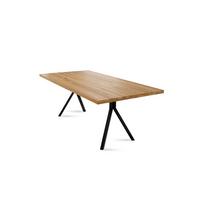 MASSIVHOLZTISCH Daisey 10 180x77x90 Esszimmertisch Wildeiche geölt - Wildeiche, Holz (180/77/90cm) - 58aufmkessel