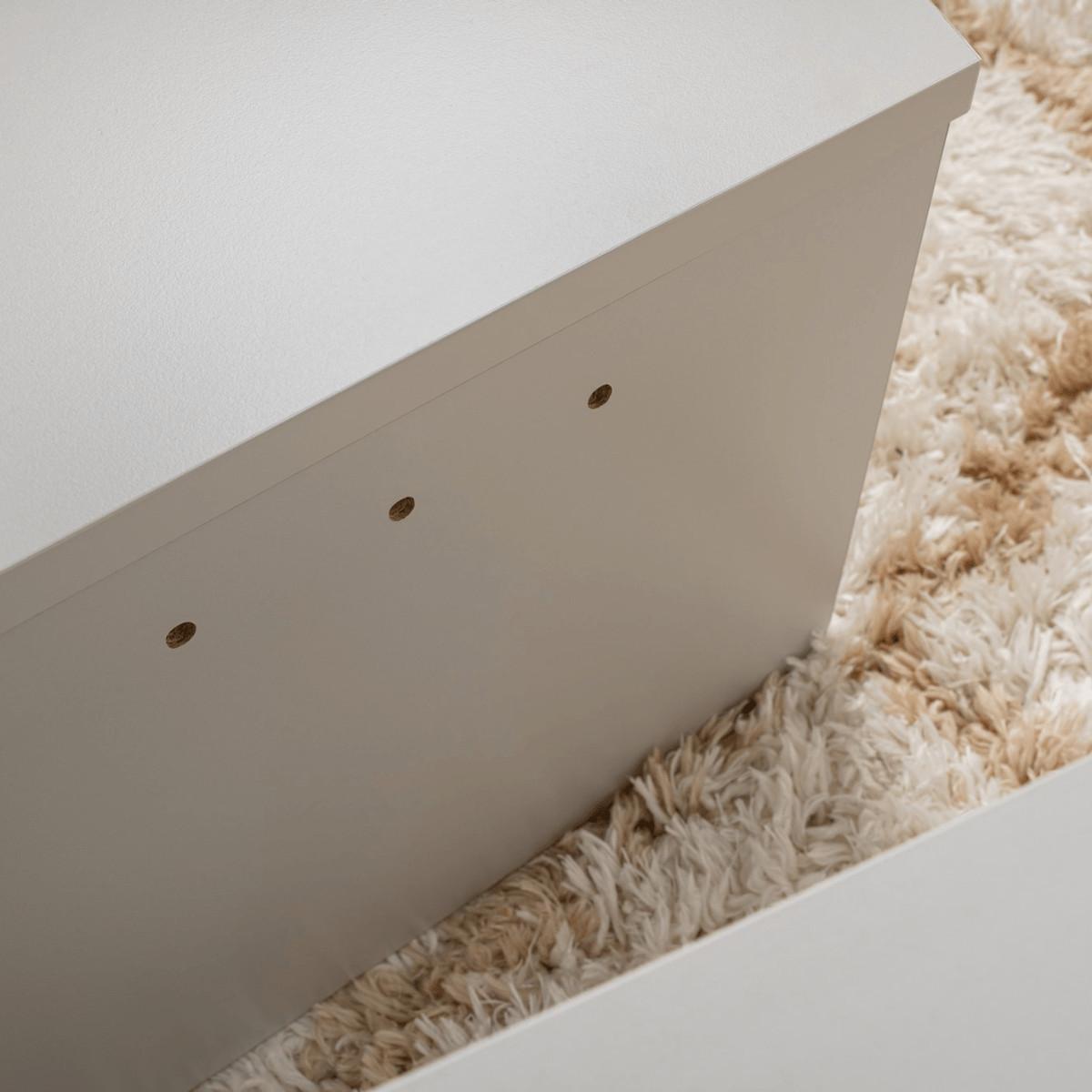 COUCHTISCH orion Braun - Grau, Holzwerkstoff (9.5/90/35cm) - Calicosy