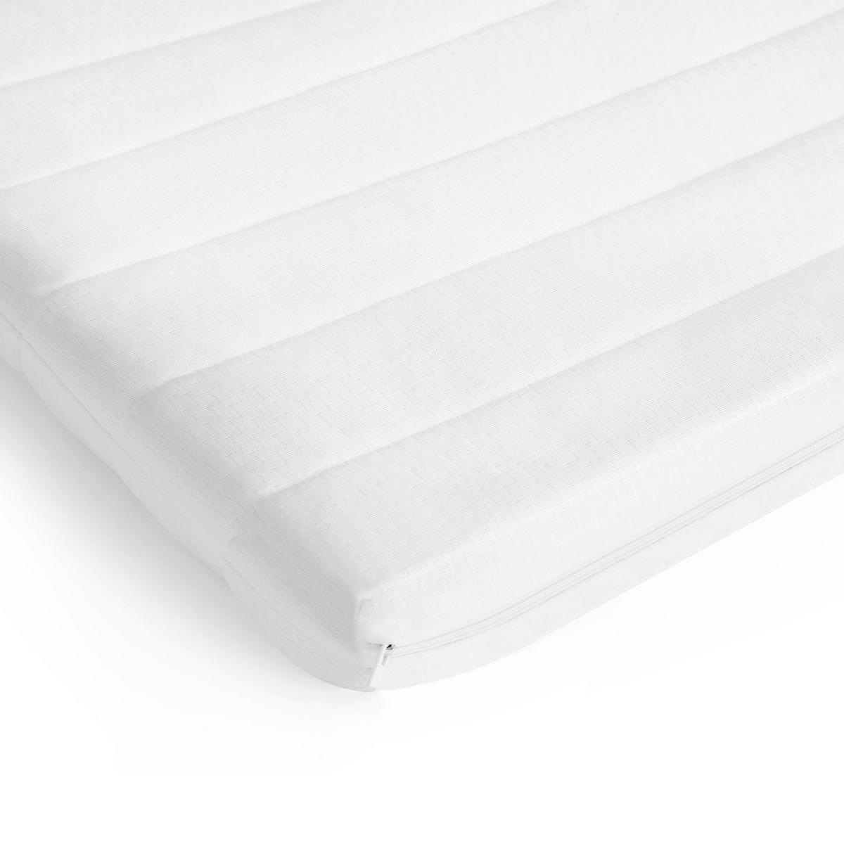 GEL TOPPER 160x200 cm – Matratzenauflage 5 cm für Druckentlastung, atmungsaktiver Matratzentopper mit Mikrofaserbezug - Weiß, Textil (160/200cm) - Mister Sandman