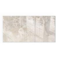 GLASPLATTE für Kamin 120x60 cm - Creme, Glas (120/60/0.4cm) - TULUP