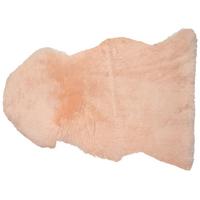SHAGGY-SCHAFFELL Uluru 100/110/65 cm - Pink, Fell (65/100cm) - Beliani