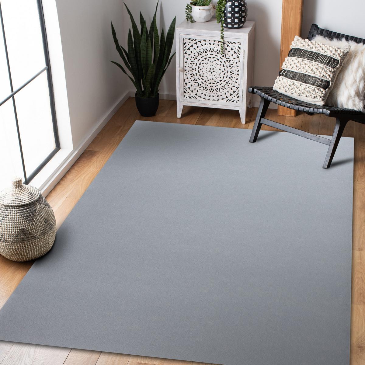 LÄUFER Antirutsch RUMBA 70/100 cm - Grau, Textil (70/100cm) - rugsX