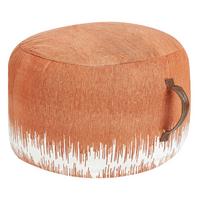 POUF Baumwolle Orange Kawai - Orange, Textil (50/30/50cm) - Beliani
