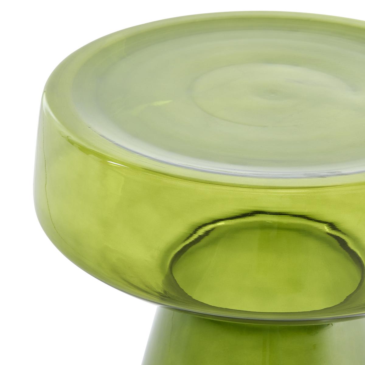 BEISTELLTISCH Glas Grün Laguna - Grün, Glas (37/37/43cm) - Beliani