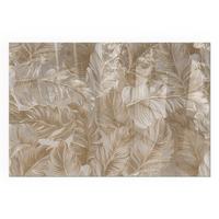 GLASPLATTE für Kamin 120x80 cm - Beige, Glas (120/80/0.4cm) - TULUP
