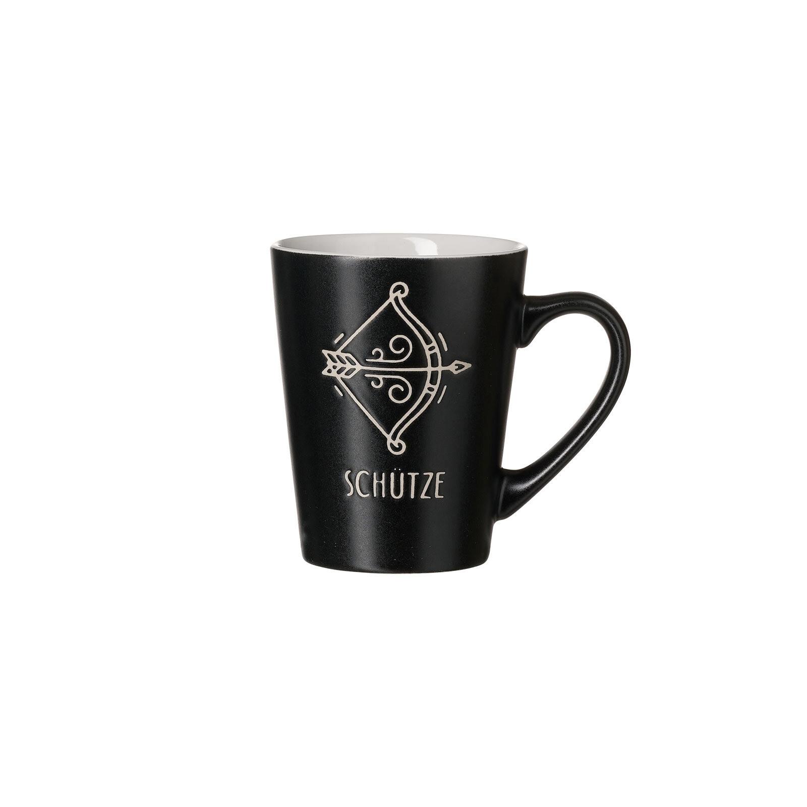 HENKELBECHER SCHÜTZE Cosmic schwarz 350 ml - Schwarz, Keramik (0.35L) - Ritzenhoff Breker