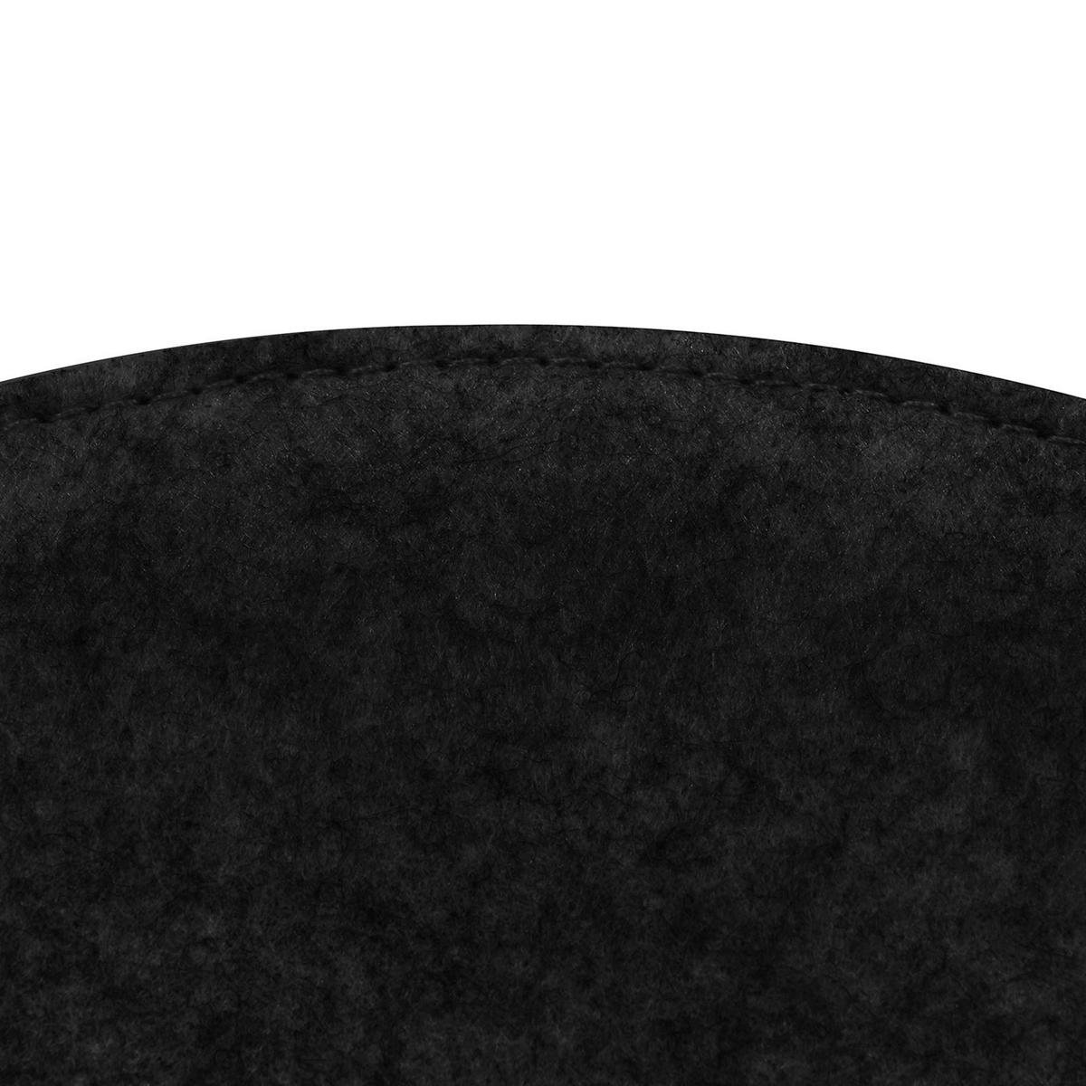 SITZKISSEN JONITA 2er-Set schwarz - Schwarz, Textil (35/35/2cm) - IDIMEX