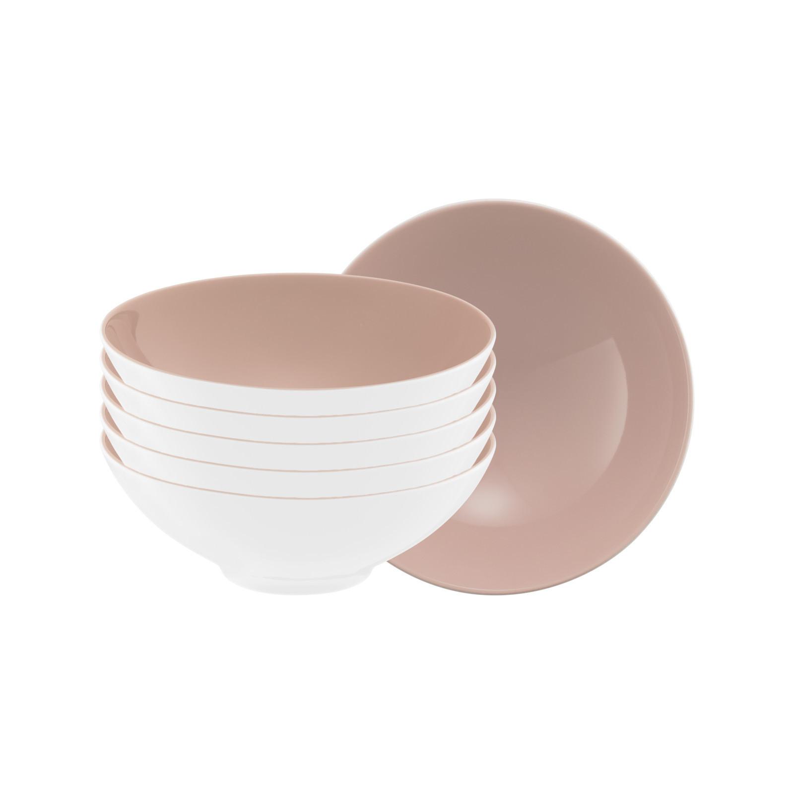 DESSERTSCHALEN Life Fashion Posh Rose ø 14,6 cm 6er Set - Rosa, Keramik (14.6cm) - Seltmann Weiden