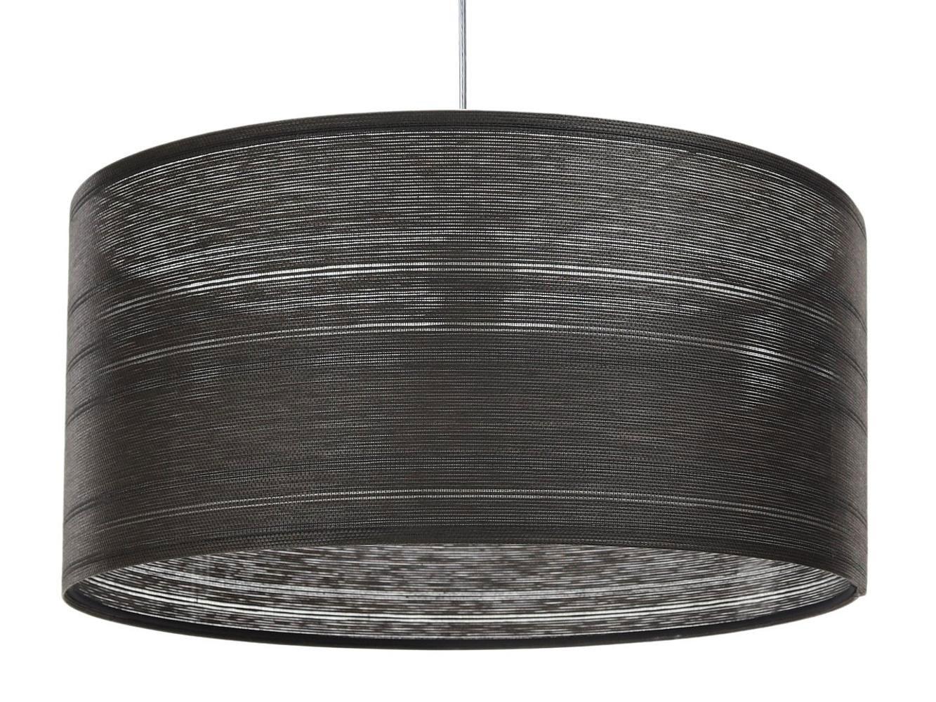 HÄNGELEUCHTE Grau 60/30 cm - Schwarz/Grau, Kunststoff (60/1/30cm) - ONZENO