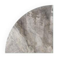 GLASPLATTE für Kamin 100x100 cm - Grau, Glas (100/100/0.4cm) - TULUP