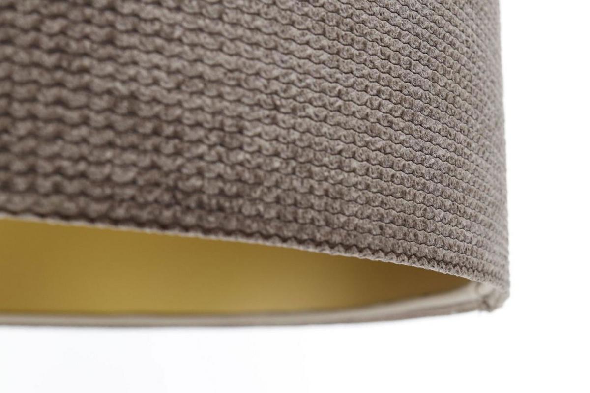 HÄNGELEUCHTE Gold 40/20 cm - Goldfarben/Braun, Kunststoff (40/0.4/20cm) - ONZENO