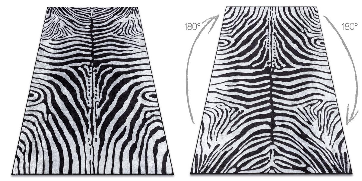 TEPPICH Miro 200/290 cm - Schwarz, Textil (200/290cm) - rugsX