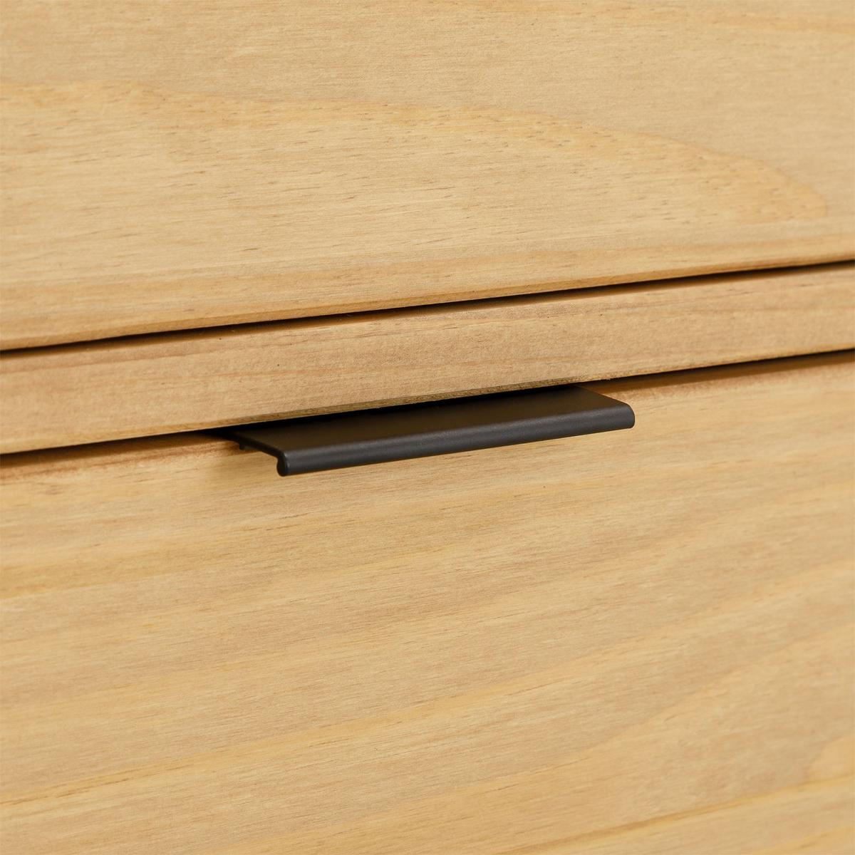 KOMMODE TEPERA braun - Braun, Holz (75/92/46cm) - IDIMEX