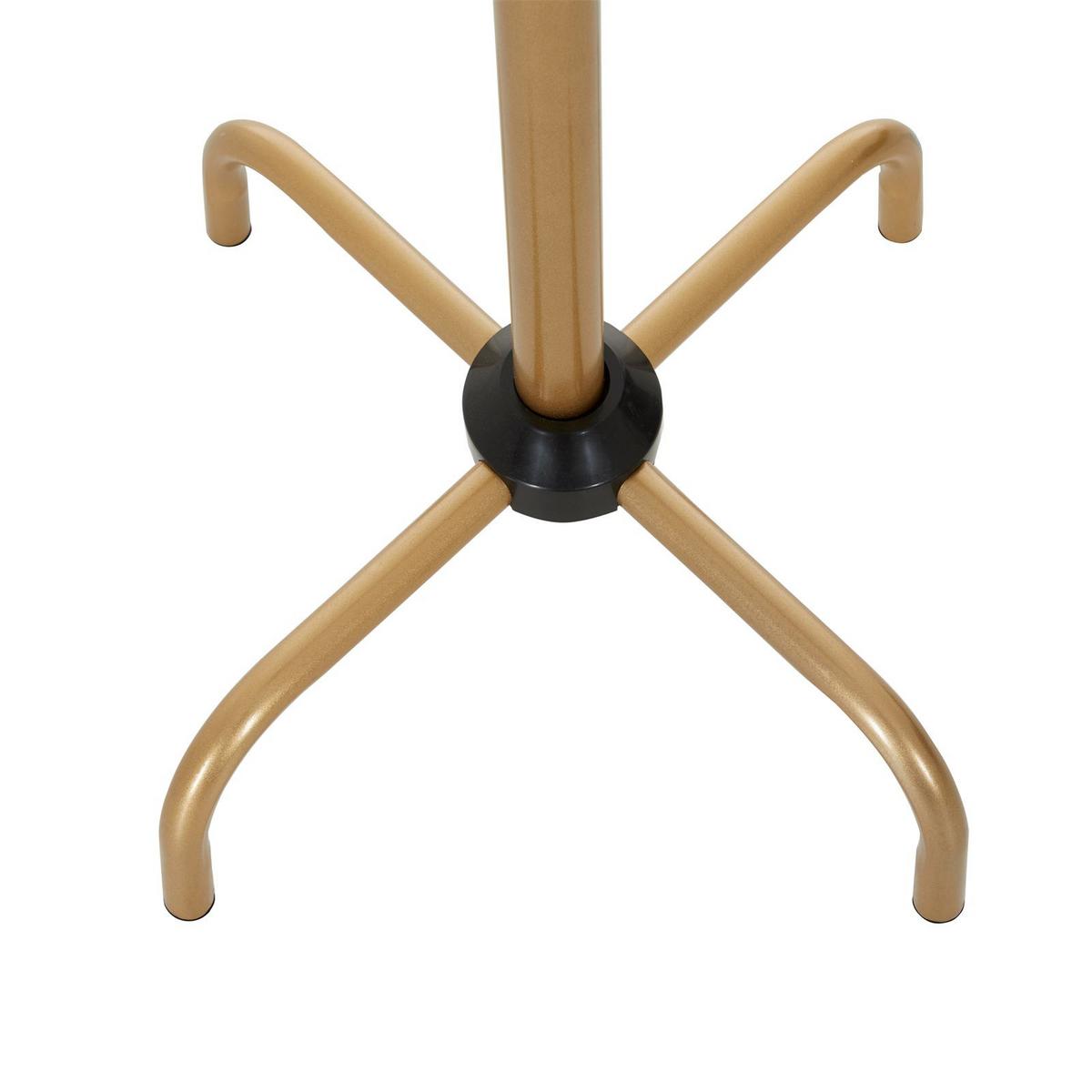 KLEIDERSTÄNDER KAKTUS gold - Goldfarben, Metall (49/177/49cm) - IDIMEX