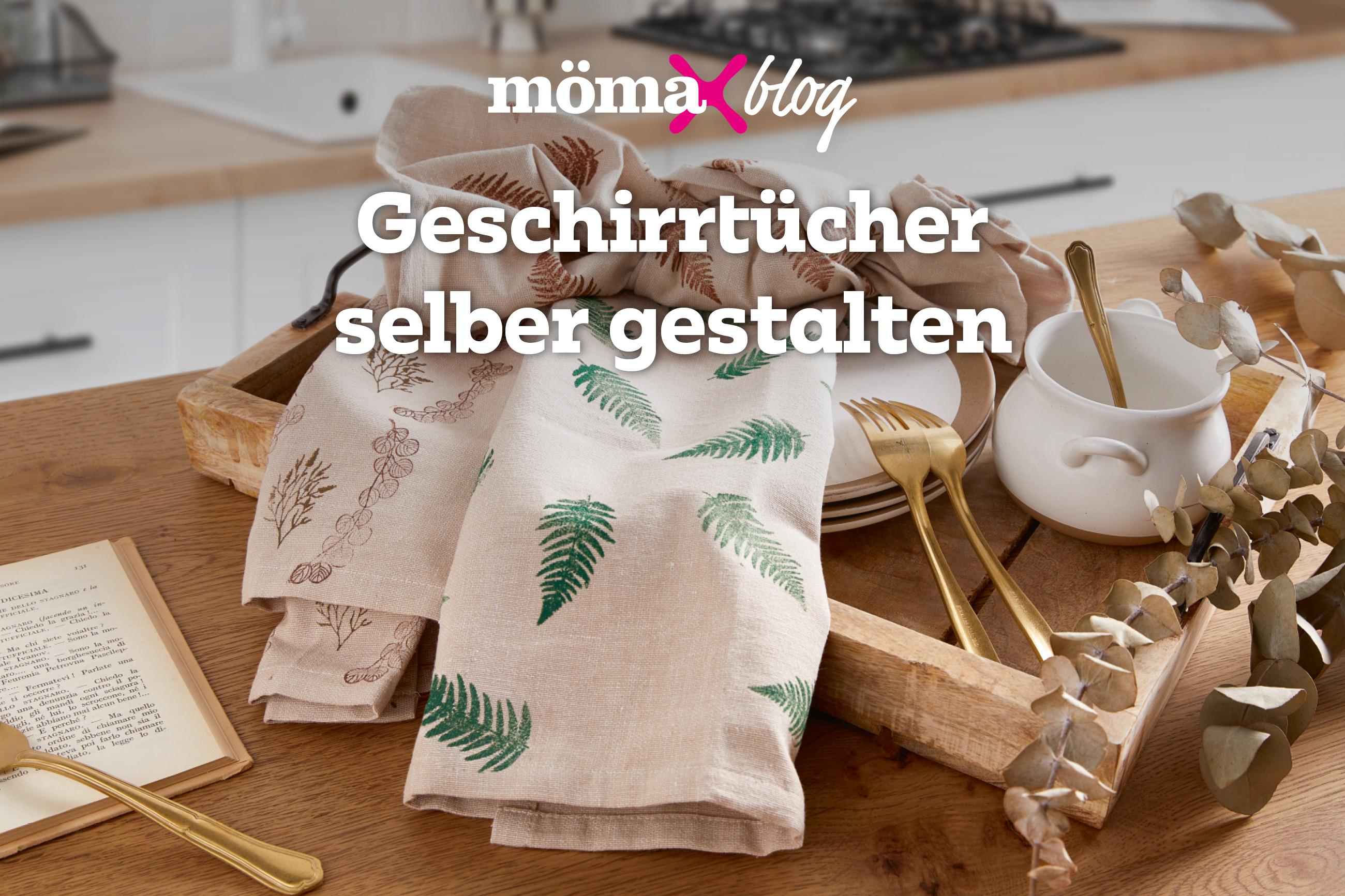 Geschirrtücher selber gestalten