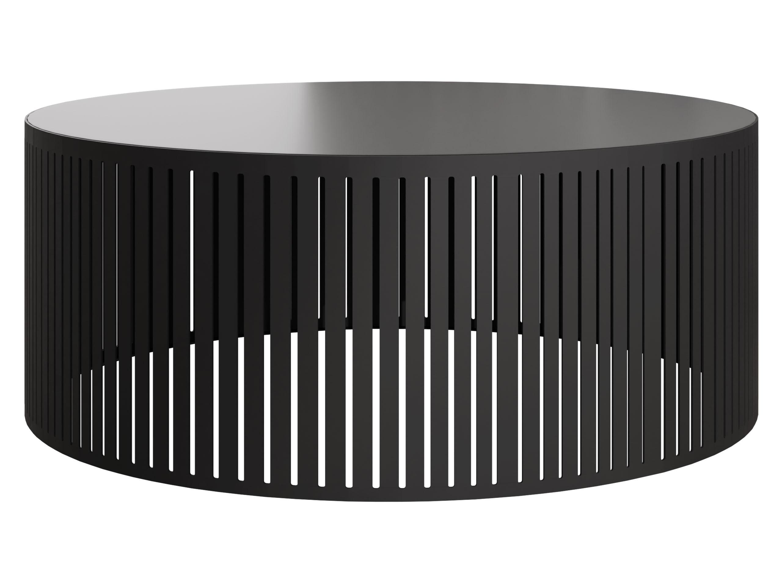 COUCHTISCH Velede - Schwarz, Holzwerkstoff/Metall (75/75/30cm) - MIRJAN24