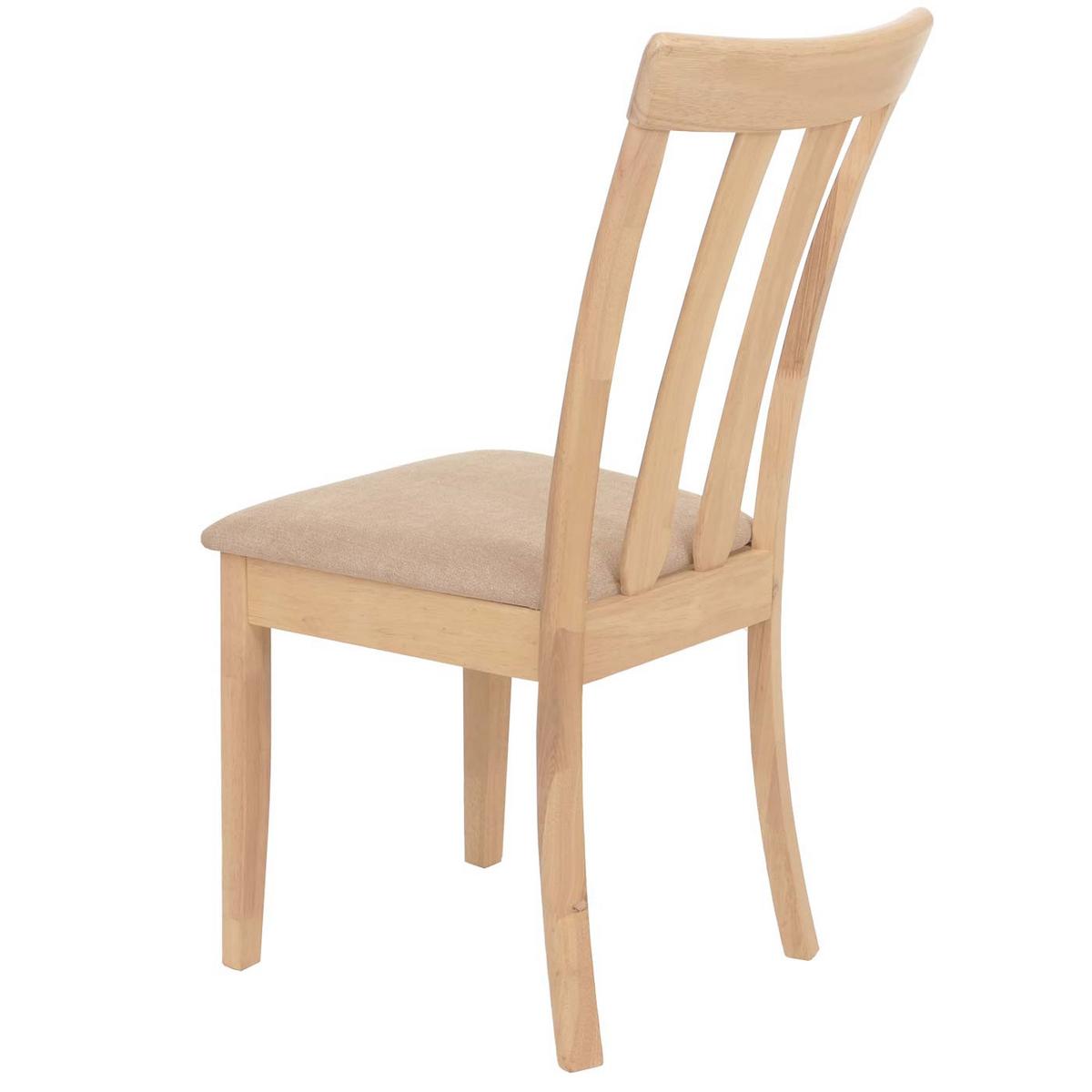ESSZIMMERSTUHL Beige, Braun 2er-Set - Beige/Braun, Holz (42/96/58cm) - MCW