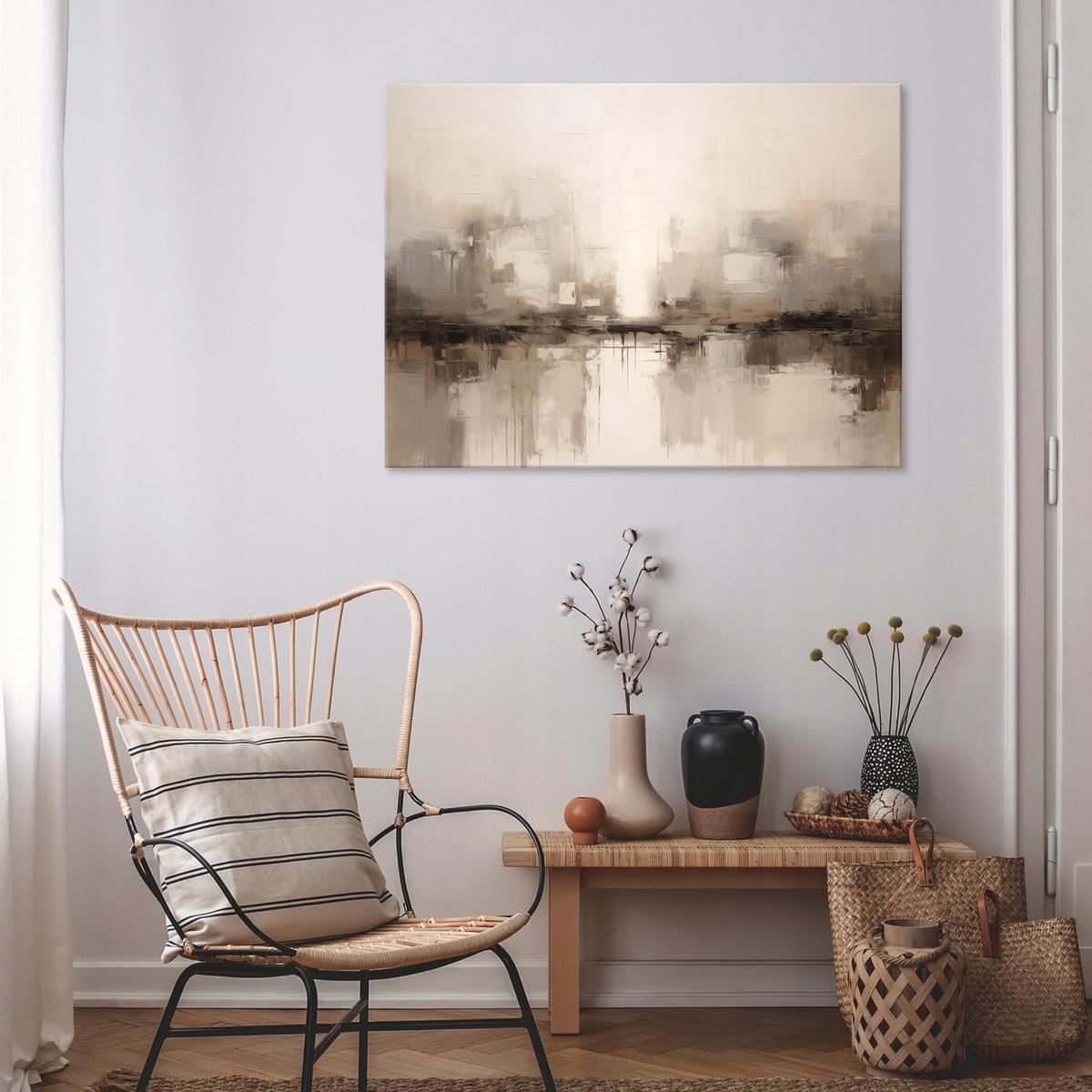 LEINWANDBILD Abstrakt Modern 60x40 - Multicolor, Holzwerkstoff (60/40cm) - Wallarena