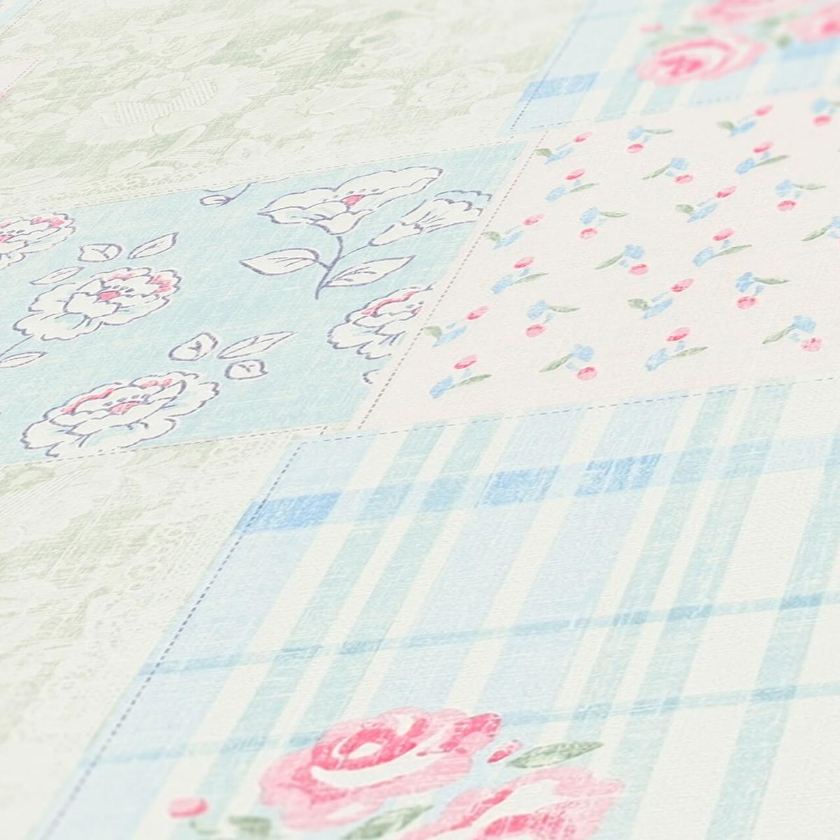 VLIESTAPETE Blau 53/1005 cm - Pink, Kunststoff/Textil (53/1cm) - KUNSTLOFT