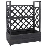 HOCHBEET Grau - Grau, Holz (85/114/44cm) - MCW