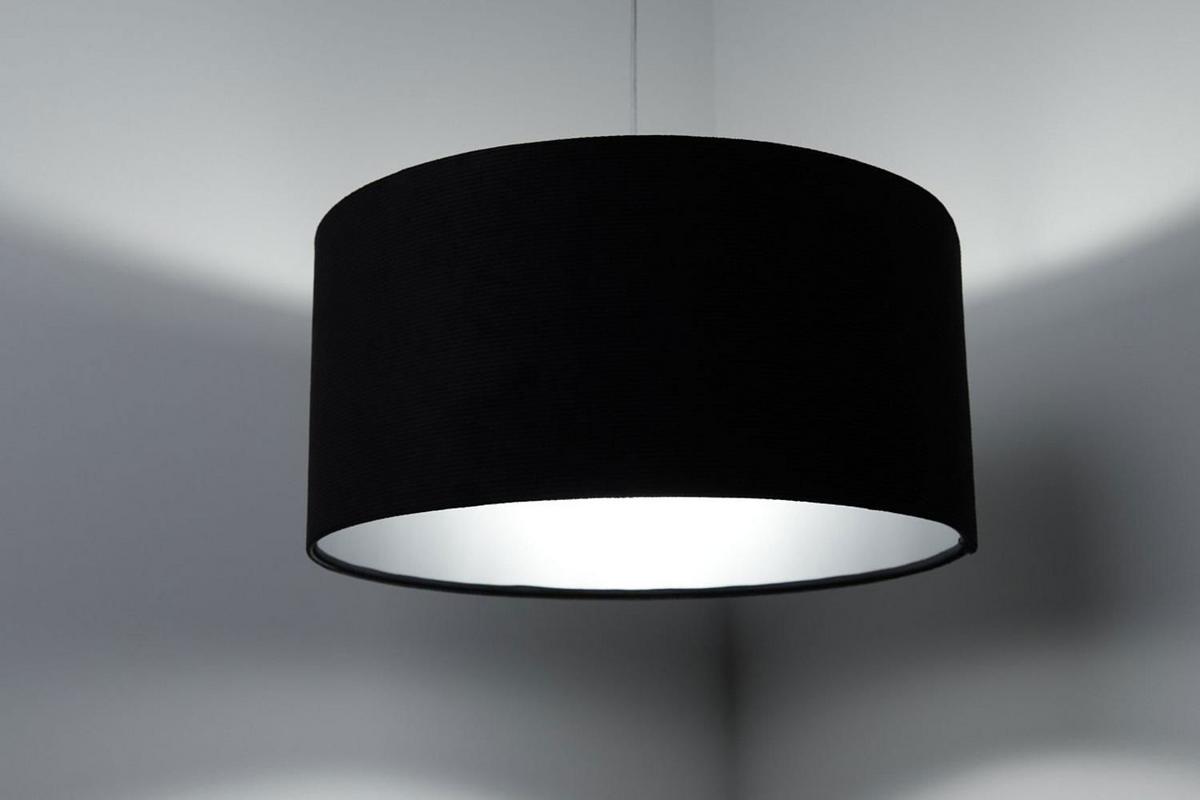 HÄNGELEUCHTE Schwarz 60/30 cm - Silberfarben/Schwarz, Kunststoff (60/0.8/30cm) - ONZENO