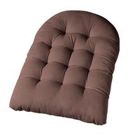 HÄNGESESSEL-KISSEN braun – halbrund, 80/120 cm - Braun, Textil (80/12/120cm) - Homescapes