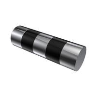 ENDSTÜCKE FÜR GARDINENSTANGEN 20 mm Ø, Mavell Chrom/Schwarz, Packung 2 Stück - Chromfarben/Schwarz, Metall (8.2/2.6/2.6cm) - INTERDECO