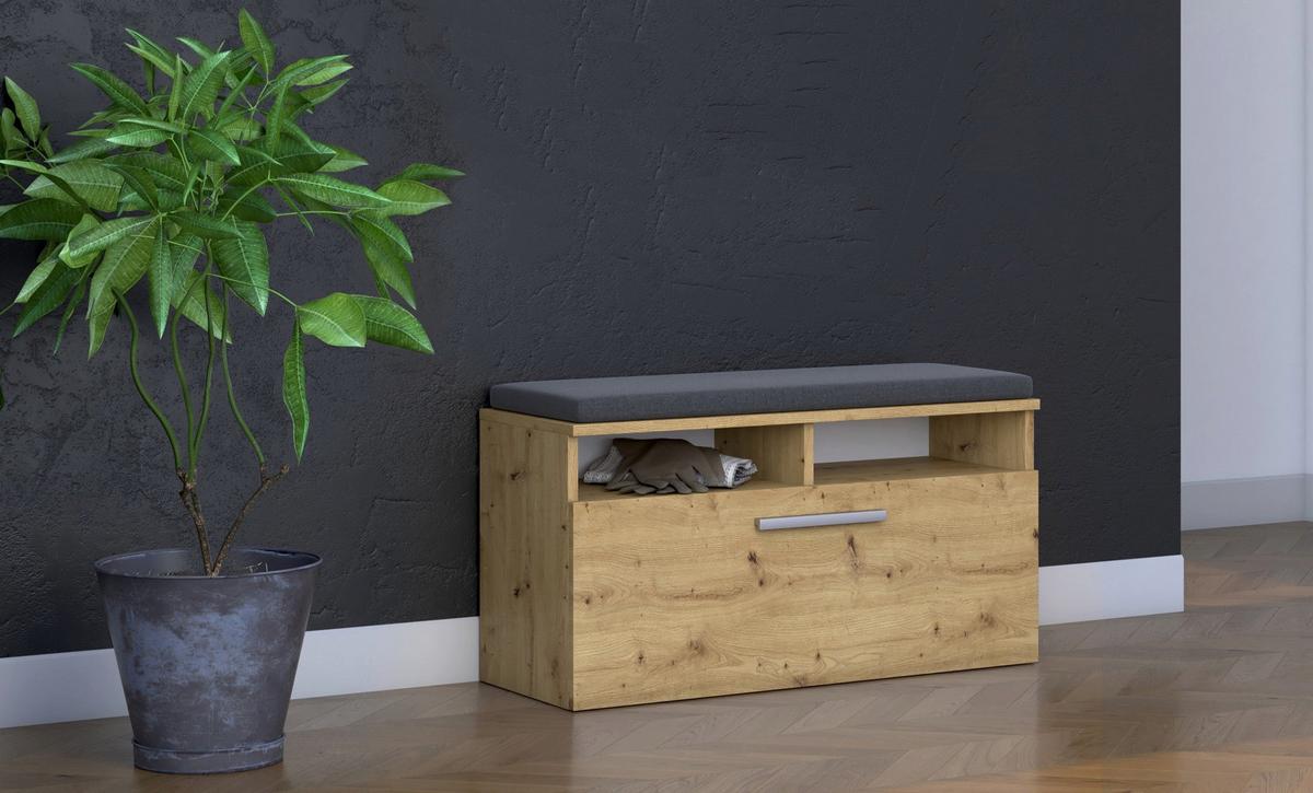 SCHUHSCHRANK Artisan 85/45/35 - Eiche Artisan, Holzwerkstoff (85/45/35cm) - RAUMHIRSCH FURNITURE