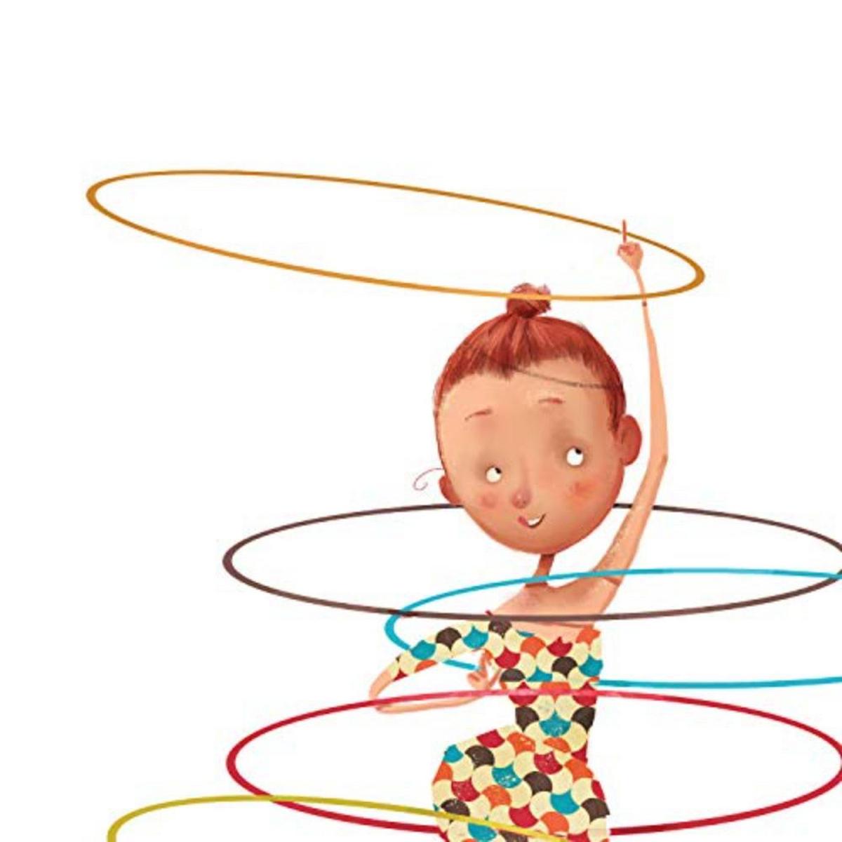POSTER Set mit 4 Circus Leon Acobata Mago und contortionists A3 Schwarzer Rahmen - Schwarz, Papier (29.7/3cm) - Nacnic
