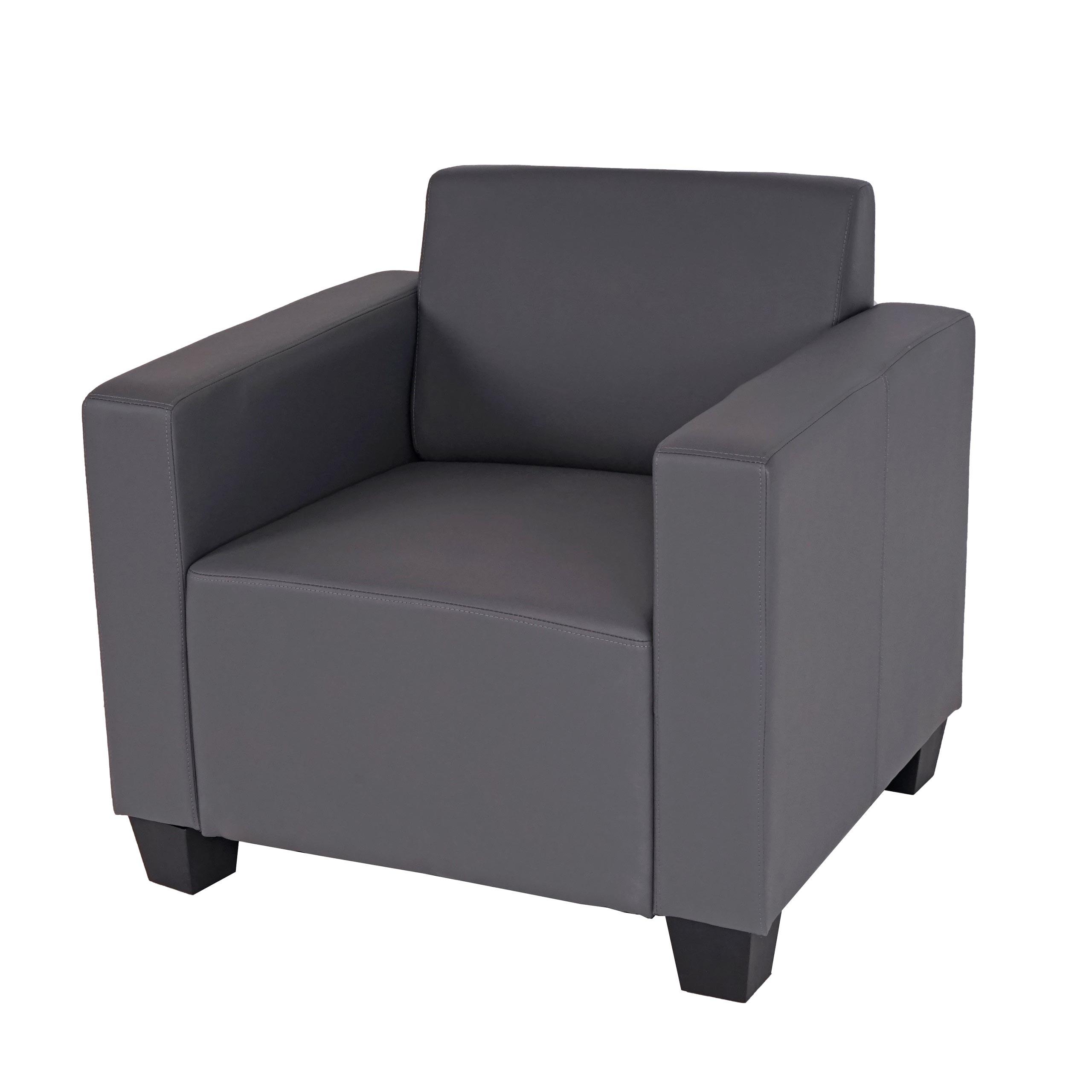 LOUNGESESSEL Anthrazit - Anthrazit, Textil (82/76/72cm) - MCW
