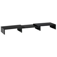 MONITORSTÄNDER - Schwarz, Holzwerkstoff (117/23.5/10cm) - Vinsetto