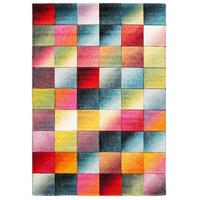 DESIGNER TEPPICH MAUI MODERN KARO - Multicolor, Textil (80/150cm) - Pergamon