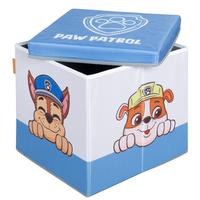 SITZ-& AUFBEWAHRUNGSBOX Paw Patrol - Weiß, Kunststoff (30/30cm) - Roba