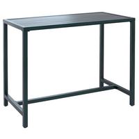 STEHTISCH eckig Green - Grün, Metall (65/130/105cm) - MCW